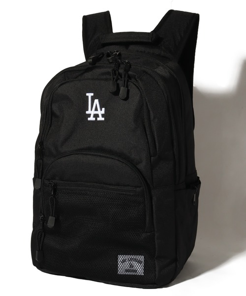 MLB(メジャーリーグベースボール)の「【MLB/メジャーリーグベースボール】Wメインコンパートメントバックパック(バックパック/リュック・メンズ・ブラック系2/ブラック系3/ブラック系1/レオパード・FREE)」の9枚目の写真