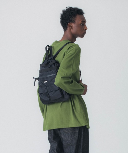 サイラス 黒 ナイロン リュック・バックパック 美品 PACKABLE BACKPACK（バックパック/リュック）｜SILAS（サイラス