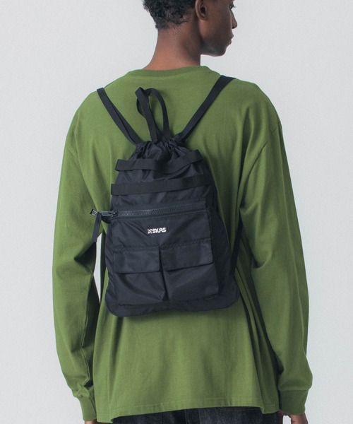 サイラス 黒 ナイロン リュック・バックパック 美品 Amazon.co.jp: [サイラス] バックパック BACKPACK メンズ BLACK