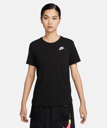 ナイキ スポーツウェア クラブ エッセンシャル ウィメンズ Tシャツ / Nike Sportswear Club Essentials Women's T-Shirt DX7903-010 Black