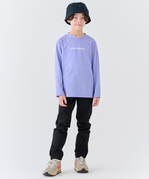 KRIFF MAYER Kid's Collection(クリフメイヤーキッズコレクション)の「【UVカット】おひさまプリントロンT(クマ)(Tシャツ/カットソー・キッズ・グレー/マスタード/グレイッシュベージュ/チャコール/ライトグリーン/サックスブルー・170/160/150/140/130/120)」の19枚目の写真