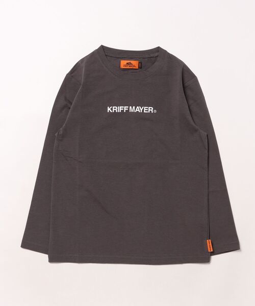 KRIFF MAYER Kid's Collection(クリフメイヤーキッズコレクション)の「【UVカット】おひさまプリントロンT(クマ)(Tシャツ/カットソー・キッズ・グレー/マスタード/グレイッシュベージュ/チャコール/ライトグリーン/サックスブルー・170/160/150/140/130/120)」の15枚目の写真