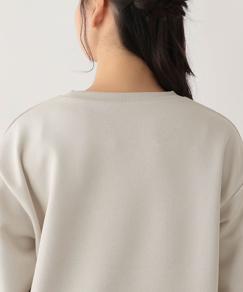 GLOBAL WORK Smile Seed Store(グローバルワーク スマイルシードストア)の「スソフリルドッキングスウェット/208941(Tシャツ/カットソー・レディース・アイボリー/チャコール・MEDIUM/LARGE/X-LARGE)」の21枚目の写真