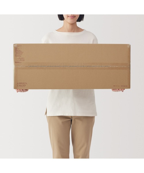 無印良品（ムジルシリョウヒン）の「スチールパイプ収納ラック　幅４５×奥行２９×高さ７９ｃｍ（家具・メンズ・グレー系・FREE）」の14枚目の写真