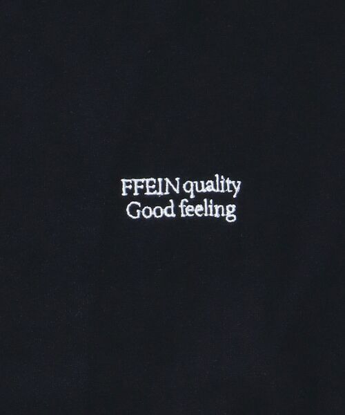 FFEIN（フェイン）の「【FFEIN(フェイン)】ワンポイントロゴフーディジップパーカー / フード ダブルジップ 刺繍 ワンポイント ワイド 裏起毛（パーカー・メンズ・オフホワイト/アッシュグレー/ブラック/ネイビー・SMALL/MEDIUM/LARGE）」の13枚目の写真