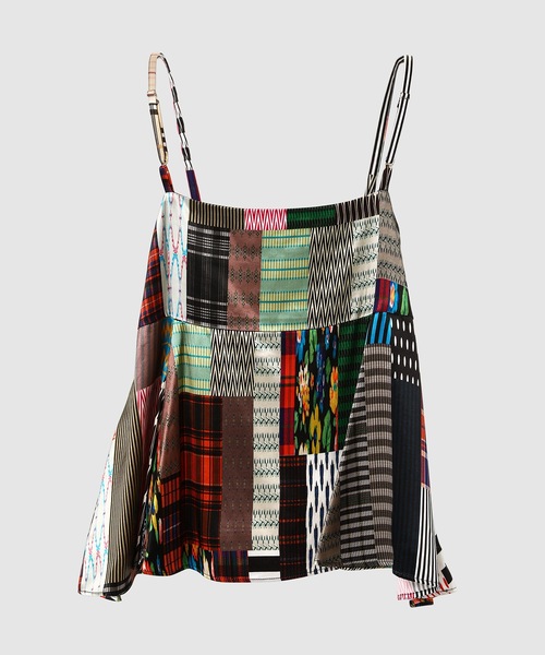 ANREALAGE(アンリアレイジ)の「PATCHWORK PRINT CAMISOLE(キャミソール・レディース・その他1/その他2・36)」の3枚目の写真
