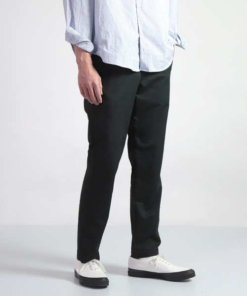 SPELLBOUND（スペルバウンド）の「[SPELLBOUND / スペルバウンド] ニットライクツイル コンフォータブルトラウザーズ（その他パンツ・メンズ・ブラック/オリーブ/ベージュ・28inch/30inch/32inch/34inch）」の21枚目の写真