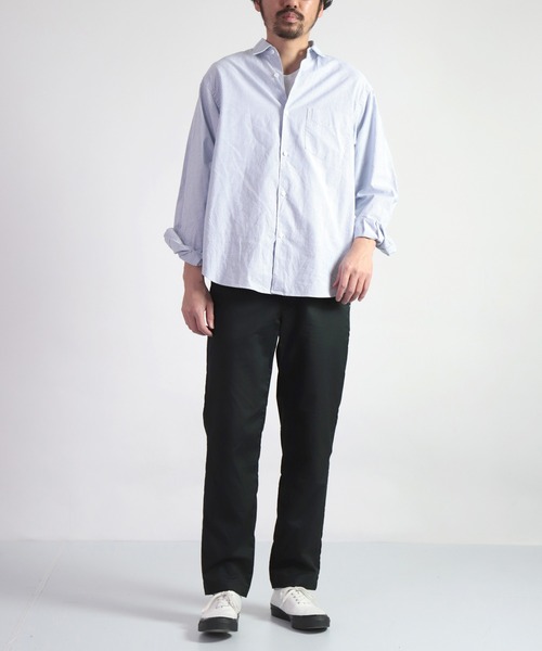 SPELLBOUND（スペルバウンド）の「[SPELLBOUND / スペルバウンド] ニットライクツイル コンフォータブルトラウザーズ（その他パンツ・メンズ・ブラック/オリーブ/ベージュ・28inch/30inch/32inch/34inch）」の22枚目の写真