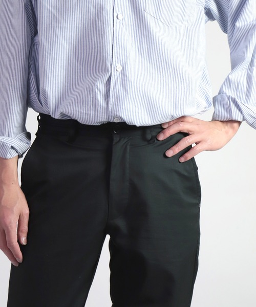 SPELLBOUND（スペルバウンド）の「[SPELLBOUND / スペルバウンド] ニットライクツイル コンフォータブルトラウザーズ（その他パンツ・メンズ・ブラック/オリーブ/ベージュ・28inch/30inch/32inch/34inch）」の5枚目の写真