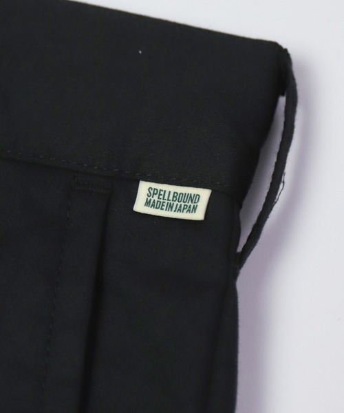 SPELLBOUND（スペルバウンド）の「[SPELLBOUND / スペルバウンド] ニットライクツイル コンフォータブルトラウザーズ（その他パンツ・メンズ・ブラック/オリーブ/ベージュ・28inch/30inch/32inch/34inch）」の10枚目の写真