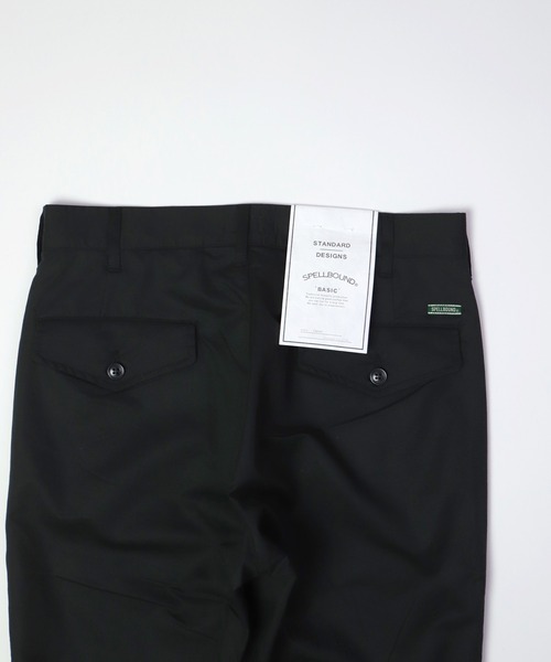 SPELLBOUND（スペルバウンド）の「[SPELLBOUND / スペルバウンド] ニットライクツイル コンフォータブルトラウザーズ（その他パンツ・メンズ・ブラック/オリーブ/ベージュ・28inch/30inch/32inch/34inch）」の12枚目の写真