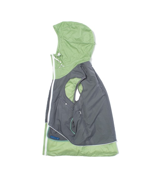 F/CE. (エフシーイー)の「F/CE. LAYERING UTOPIA VEST / エフシーイー レイヤリング ユートピア ベスト(ベスト・メンズ・ブラック/ミント・MEDIUM/LARGE/SMALL)」の5枚目の写真