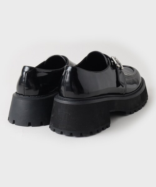 tk.TAKEO KIKUCHI（ティーケータケオキクチ）の「モンクストラップタンクソールシューズ（その他シューズ・メンズ・ブラック/ブラック系・55/75/65）」の6枚目の写真