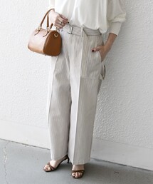 ✅新品未使用　ウォバッシュ　ストライプ　パンツ　ワイド　ヒッコリー　W38 楽天市場】ウォバッシュストライプ パンツの通販