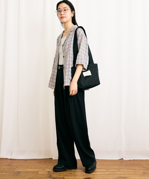 fig Ｌondon（フィグロンドン）の「OMBRE CHECK shirt（シャツ/ブラウス・レディース・ベージュ・FREE）」の14枚目の写真