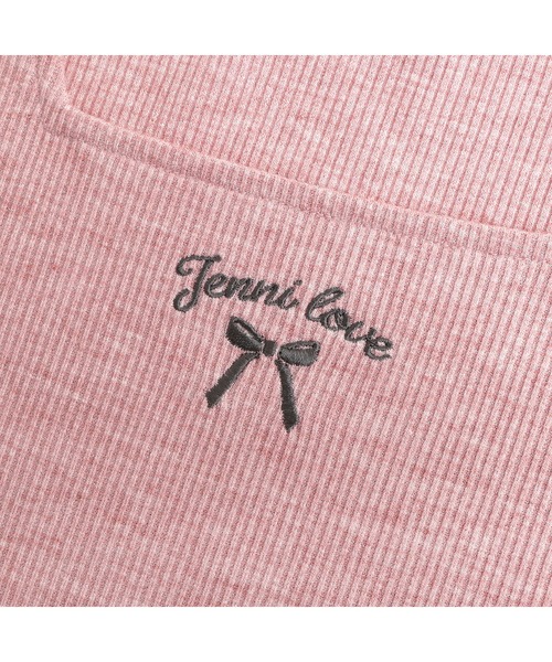 JENNI love(ジェニィラブ)の「ラメテレコそでドロストロンT(Tシャツ/カットソー・キッズ・グレー/オフホワイト/ピンク・160cm/150cm/140cm/130cm)」の22枚目の写真