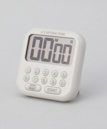 212 KITCHEN STORE（トゥワントゥキッチンストア）の「大画面タイマー シャボン10 GY ＜212Kオリジナル＞（キッチンツール）」