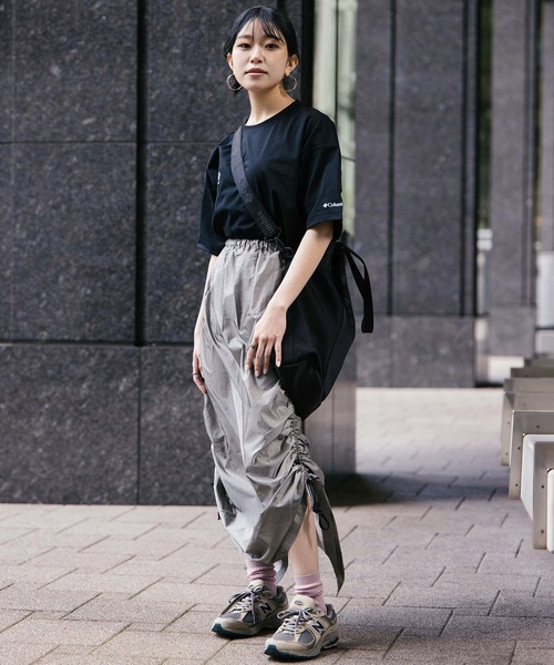 Columbia（コロンビア）の「【ムラサキスポーツ別注】Columbia/コロンビア トートバッグ COOP MILE M. MESH TOTE バック PU8770（トートバッグ・メンズ・ブラック・FREE）」の7枚目の写真