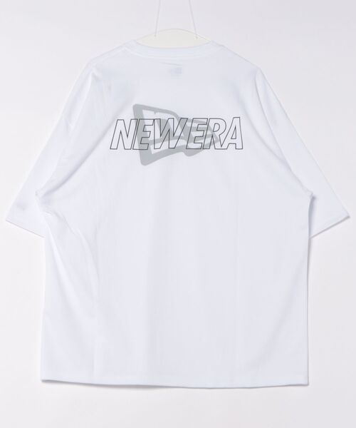 NEW ERA（ニューエラ）の「NEW ERA/ニューエラ 半袖Tシャツ バックプリント 吸汗速乾 14410156/14410157（Tシャツ/カットソー・メンズ・ホワイト/ブラック・M/XXL/XL/L）」の18枚目の写真