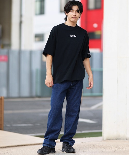 NEW ERA（ニューエラ）の「NEW ERA/ニューエラ 半袖Tシャツ バックプリント 吸汗速乾 14410156/14410157（Tシャツ/カットソー・メンズ・ホワイト/ブラック・M/XXL/XL/L）」の14枚目の写真