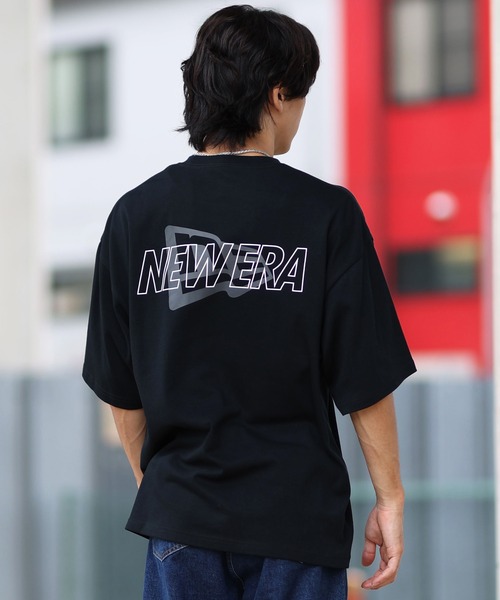 NEW ERA（ニューエラ）の「NEW ERA/ニューエラ 半袖Tシャツ バックプリント 吸汗速乾 14410156/14410157（Tシャツ/カットソー・メンズ・ホワイト/ブラック・M/XXL/XL/L）」の12枚目の写真