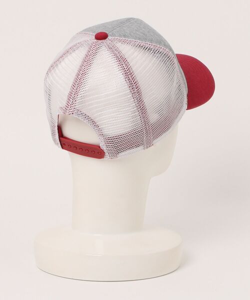 OVERRIDE（オーバーライド）の「Cornell SWEAT MESH WASHED CAP / カレッジ（キャップ・メンズ・レッド・57~59cm）」の9枚目の写真
