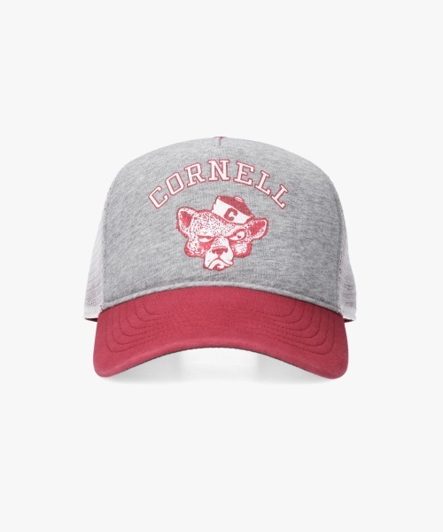 OVERRIDE（オーバーライド）の「Cornell SWEAT MESH WASHED CAP / カレッジ（キャップ・メンズ・レッド・57~59cm）」の3枚目の写真