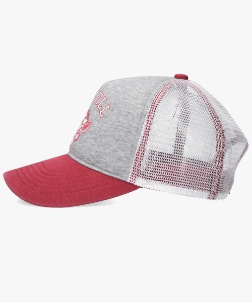 OVERRIDE（オーバーライド）の「Cornell SWEAT MESH WASHED CAP / カレッジ（キャップ・メンズ・レッド・57~59cm）」の4枚目の写真