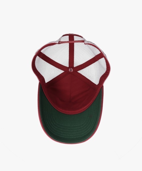 OVERRIDE（オーバーライド）の「Cornell SWEAT MESH WASHED CAP / カレッジ（キャップ・メンズ・レッド・57~59cm）」の6枚目の写真