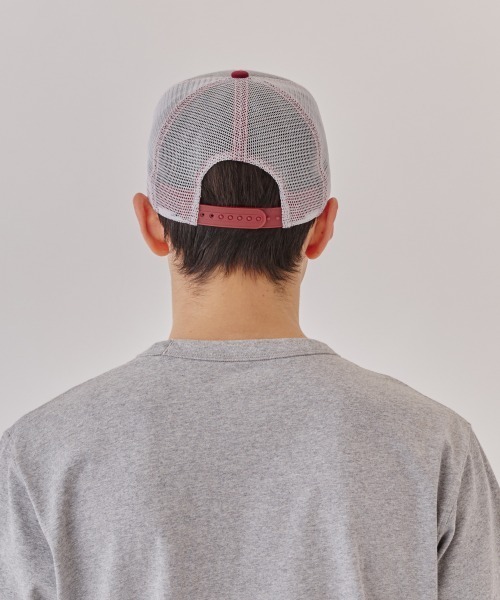 OVERRIDE（オーバーライド）の「Cornell SWEAT MESH WASHED CAP / カレッジ（キャップ・メンズ・レッド・57~59cm）」の13枚目の写真