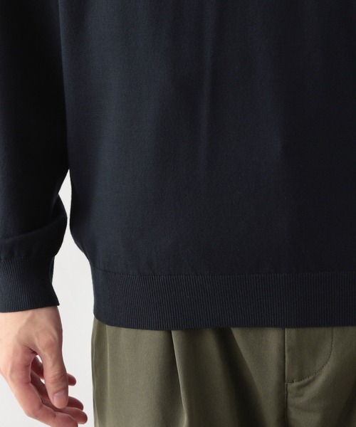 GLOBAL WORK（グローバルワーク）の「メルティライトニット/ポロ/147157（ニット/セーター・メンズ・サックスブルー/アイボリー/ネイビー/ブラウン・MEDIUM/LARGE/X-LARGE/SMALL）」の14枚目の写真