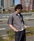 Regen Glanz（レーゲングランツ）の「cropped short sleeve shirt/クロップドショートスリーブシャツ（シャツ/ブラウス・MEDIUM）」