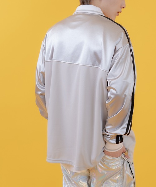 improves(インプローブス)の「グロッシー サッカーゲーム シャツ(Tシャツ/カットソー・メンズ・ネイビー/グレー/ブラック・MEDIUM/LARGE/SMALL)」の10枚目の写真
