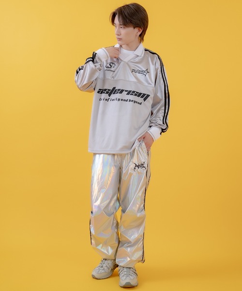 improves(インプローブス)の「グロッシー サッカーゲーム シャツ(Tシャツ/カットソー・メンズ・ネイビー/グレー/ブラック・MEDIUM/LARGE/SMALL)」の11枚目の写真