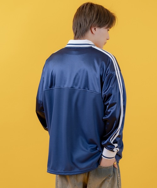 improves(インプローブス)の「グロッシー サッカーゲーム シャツ(Tシャツ/カットソー・メンズ・ネイビー/グレー/ブラック・MEDIUM/LARGE/SMALL)」の14枚目の写真