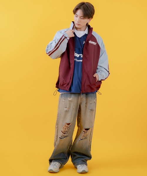 improves(インプローブス)の「グロッシー サッカーゲーム シャツ(Tシャツ/カットソー・メンズ・ネイビー/グレー/ブラック・MEDIUM/LARGE/SMALL)」の16枚目の写真