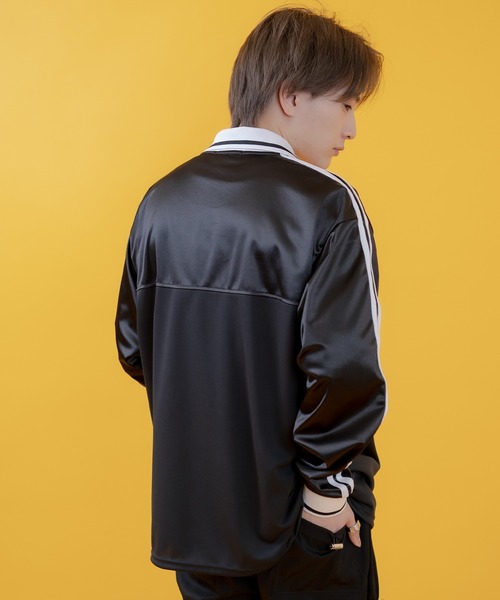 improves(インプローブス)の「グロッシー サッカーゲーム シャツ(Tシャツ/カットソー・メンズ・ネイビー/グレー/ブラック・MEDIUM/LARGE/SMALL)」の6枚目の写真