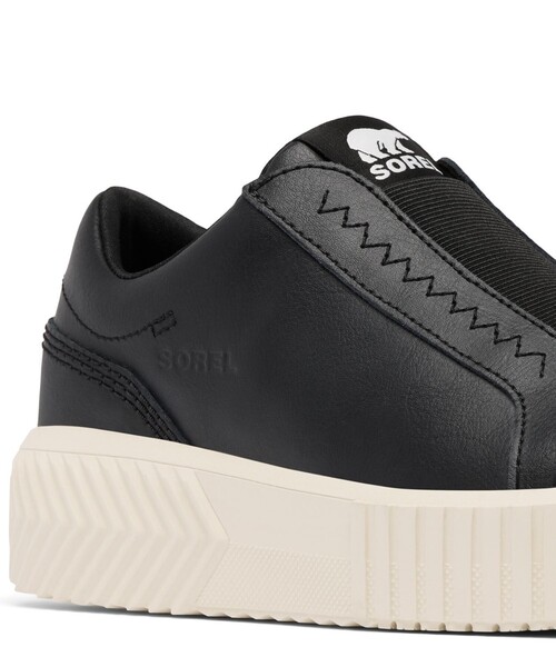 SOREL(ソレル)の「SOREL/レディース オーエヌエーアベニュー スリッポン スニーカー 厚底 高クッション 軽量 /ソレル(スニーカー・レディース・ブラック/ホワイト・25.0cm/24.5cm/23.5cm/26.0cm/25.5cm/23.0cm/24.0cm/22.5cm)」の8枚目の写真