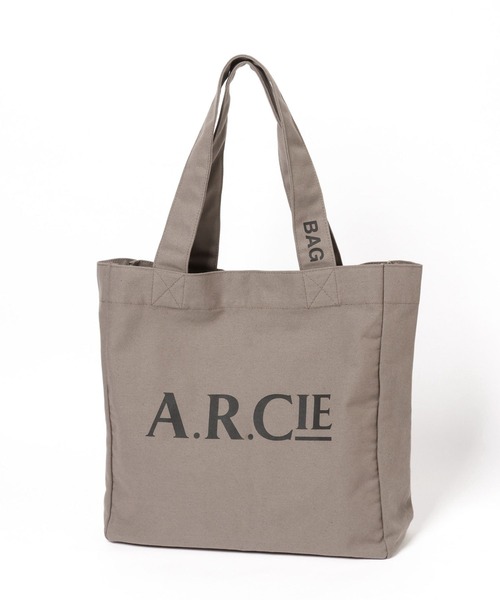 AMERICAN RAG CIE（アメリカンラグシー）の「【AMERICAN RAG CIE】BIG A.R.Cie トート（トートバッグ・レディース・カーキ/ブラック・FREE）」の4枚目の写真