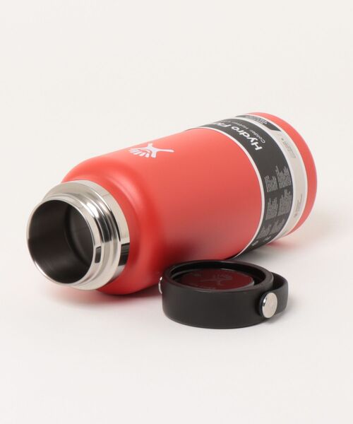 OLD BETTY'S(オールドベティーズ)の「【Hydro Flask】ハイドロフラスク 32oz(946ml) Wide Mouth(水筒・レディース・ホワイト/レッド系その他・FREE)」の4枚目の写真
