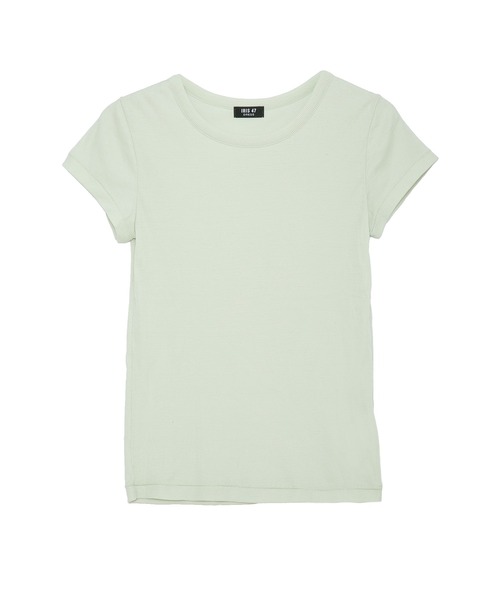 IRIS47(イリスフォーセブン)の「【IRIS 47】comfy short tops/コンフィー ショート トップス dress29 ※(Tシャツ/カットソー・レディース・グリーン/ホワイト/ブラック・FREE)」の6枚目の写真