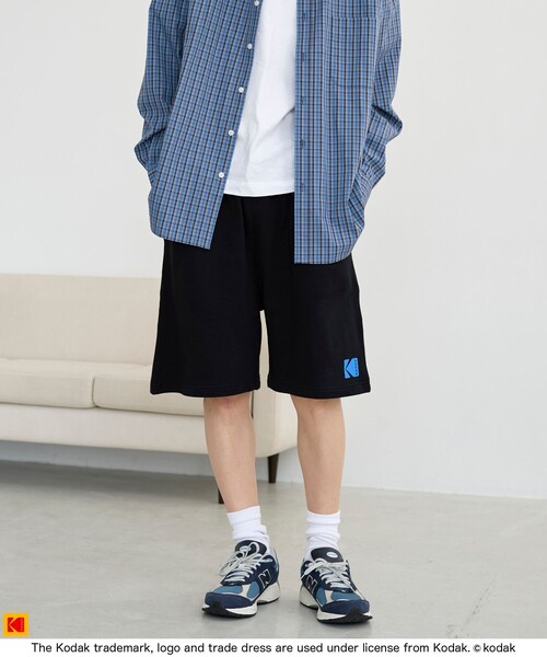 coen(コーエン)の「【Kodak/コダック】ロゴアイコンショーツ(その他パンツ・メンズ・ホワイト/ブラック・L/M/XL)」の3枚目の写真