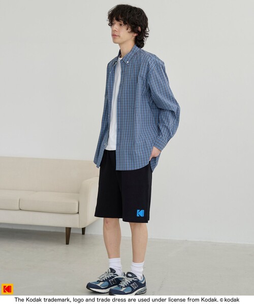 coen(コーエン)の「【Kodak/コダック】ロゴアイコンショーツ(その他パンツ・メンズ・ホワイト/ブラック・L/M/XL)」の4枚目の写真