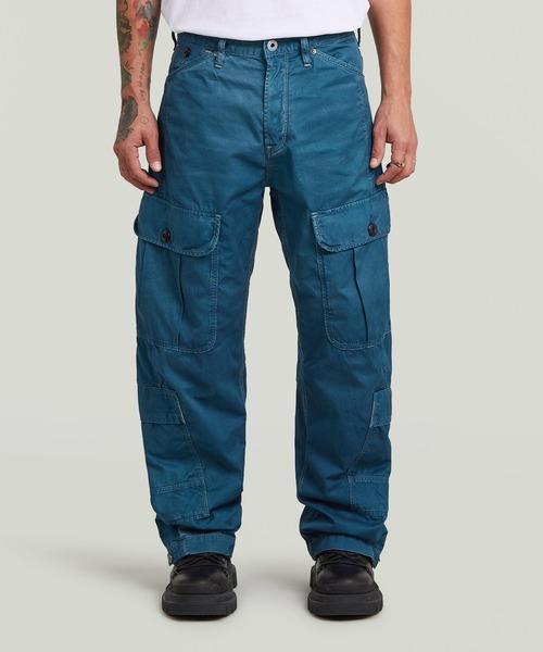 セール】BEND 3D CARGO LOOSE JEANS/立体裁断ルーズカーゴジーンズ