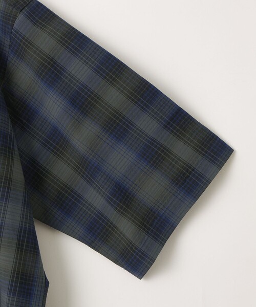 CITEN(シテン)の「<CITEN>チェックスタンダードシャツ ショートスリーブ(シャツ/ブラウス・メンズ・ダークグレー・S/M/L)」の12枚目の写真