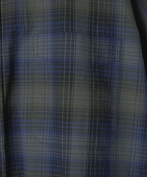 CITEN(シテン)の「<CITEN>チェックスタンダードシャツ ショートスリーブ(シャツ/ブラウス・メンズ・ダークグレー・S/M/L)」の14枚目の写真