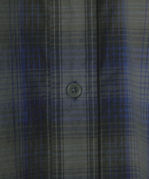 CITEN(シテン)の「<CITEN>チェックスタンダードシャツ ショートスリーブ(シャツ/ブラウス・メンズ・ダークグレー・S/M/L)」の15枚目の写真