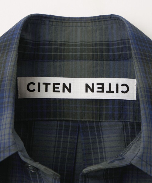 CITEN(シテン)の「<CITEN>チェックスタンダードシャツ ショートスリーブ(シャツ/ブラウス・メンズ・ダークグレー・S/M/L)」の16枚目の写真