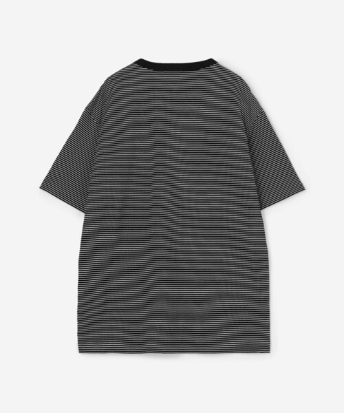 handvaerk(ハンドバーク)の「handvaerk | 60/2 クルーネック半袖Tシャツ STRIPE MEN(Tシャツ/カットソー・メンズ・ブラック系その他/ホワイト系その他・M/S/L/XL)」の11枚目の写真