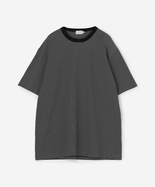 handvaerk(ハンドバーク)の「handvaerk | 60/2 クルーネック半袖Tシャツ STRIPE MEN(Tシャツ/カットソー・メンズ・ブラック系その他/ホワイト系その他・M/S/L/XL)」の15枚目の写真